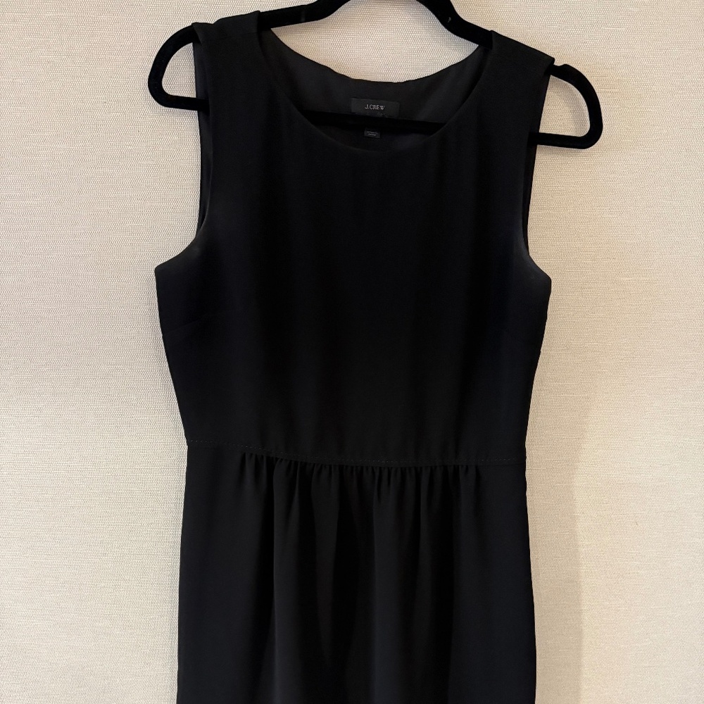 J Crew Black Suit Dress